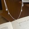 Tassel Droplet Shaped Necklace, Korean Style Simple, Light Luxury, High-end, Temperament, Niche Design, Collarbone Chain