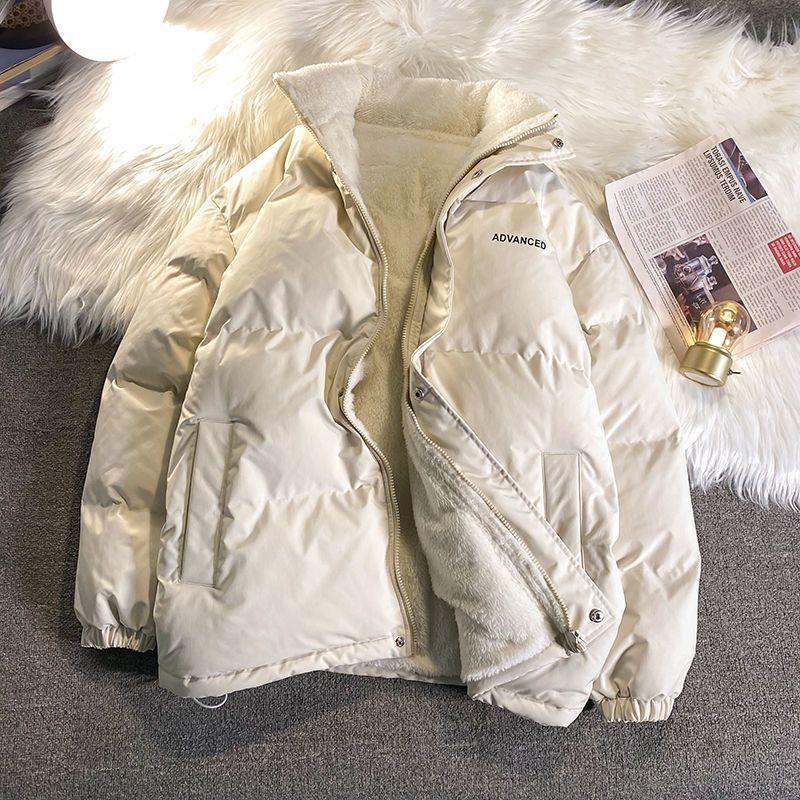 Women Thicken Parka Stand Collar Cotton Padded Jackets Fashion Female Thicken Winter Coats