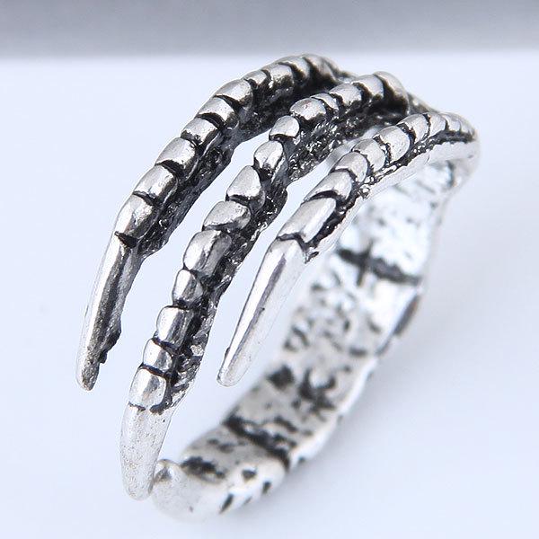 Euro-American Retro Claw Personality Open Ring 0305
