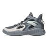 Anta Wind Tunnel Shock Absorption Non-Slip Wear-Resistant Mid-Top Basketball Shoes Men Sneakers Gray 112021617S-1