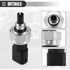 Motoforti A/C Pressure Transducer Valve, Pressure Sensor Switch, for Mercedes-Benz C230 2002-2005, Metal, NO.2038300372, Black