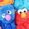 Large Sesame StreNging Hand Puppet Show Puppet Elmo Cartoon Soft Plush Birthday Gifts