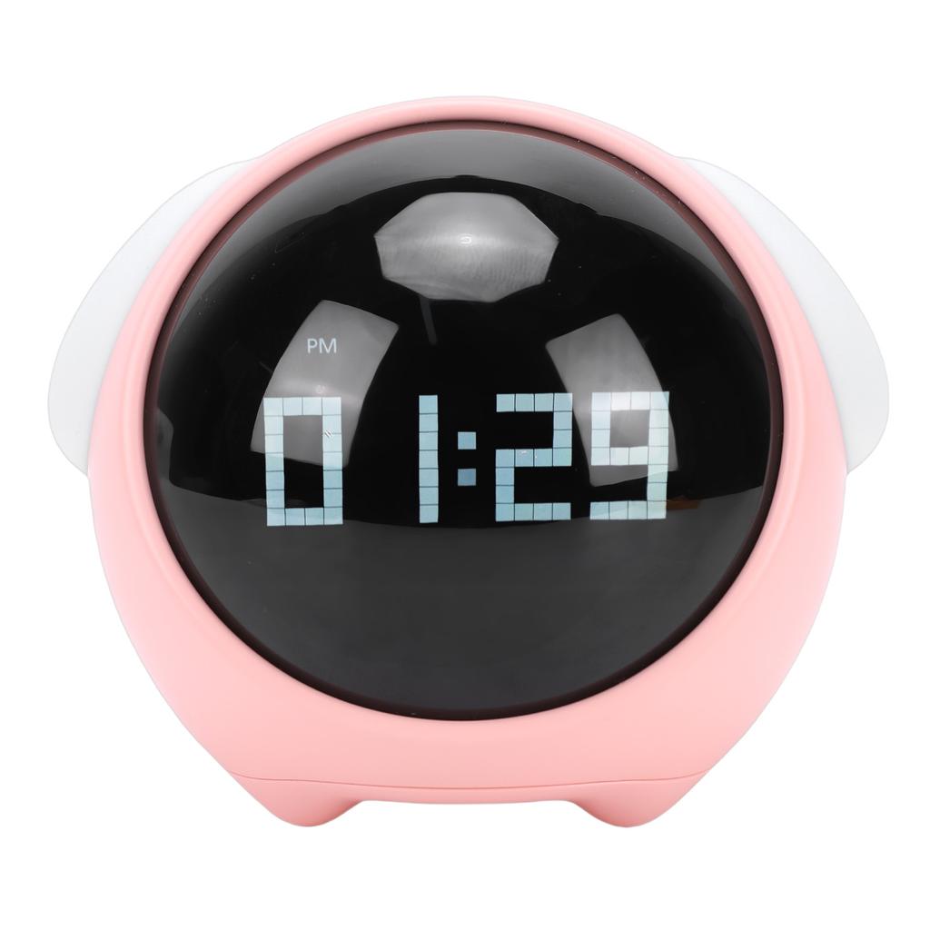 Kids Alarm Clock   Brightness Night Light Voice Activated Wake Up Alarm Clock Toy for Toddlers Students Boys Girls