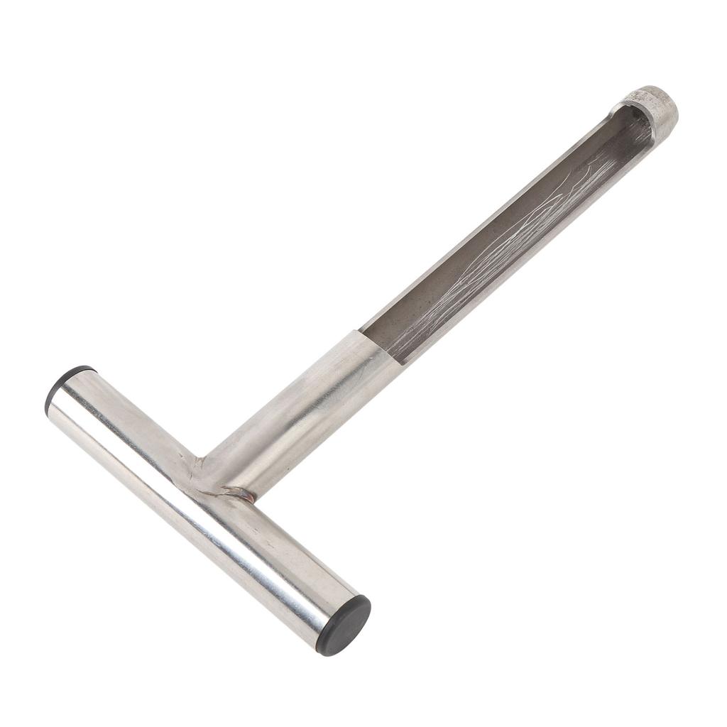 Půdní sonda s T rukojetí Nerezová půdní sonda Půdní testovací sada se 2 vzorkovacími sáčky