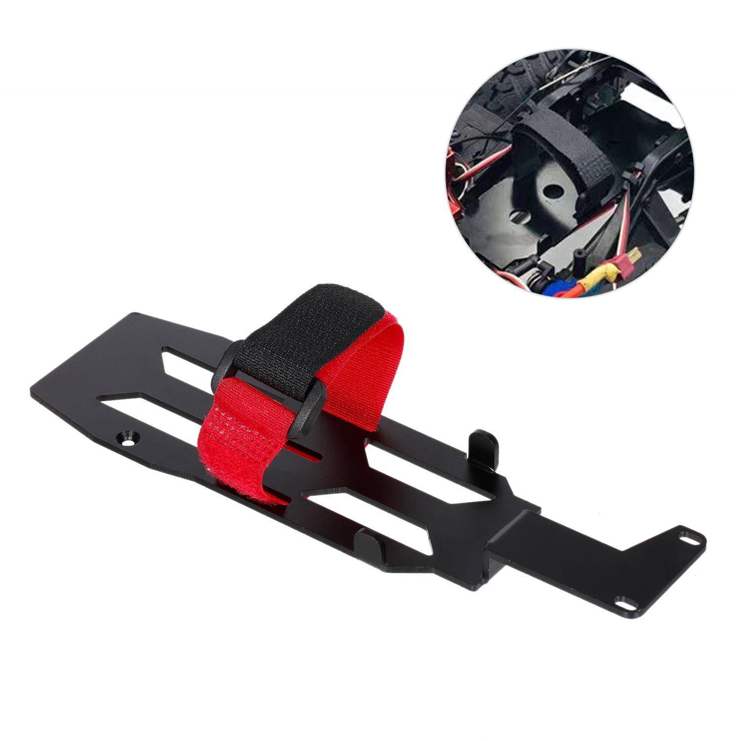 RC Car Metal Battery Mounting Plate for 110 RC Crawler Car TRAXXAS TRX4 TRX6