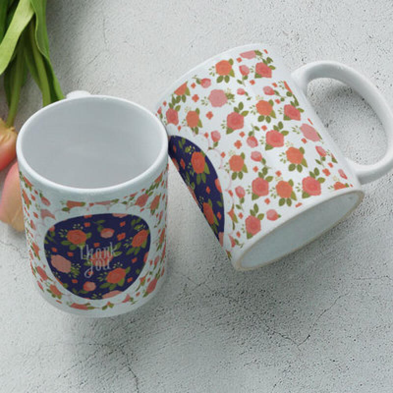pa295-Design Mug 2p-Rose