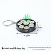 Japanese Sushi Plate Keychain Pendant - Sushi, Bento & Onigiri Model Toy
