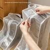 Three-Dimensional Transparent Boot Storage Bag: Dustproof & Moistureproof Protector for Long and Short Boots, Ideal for Seasonal Organization.