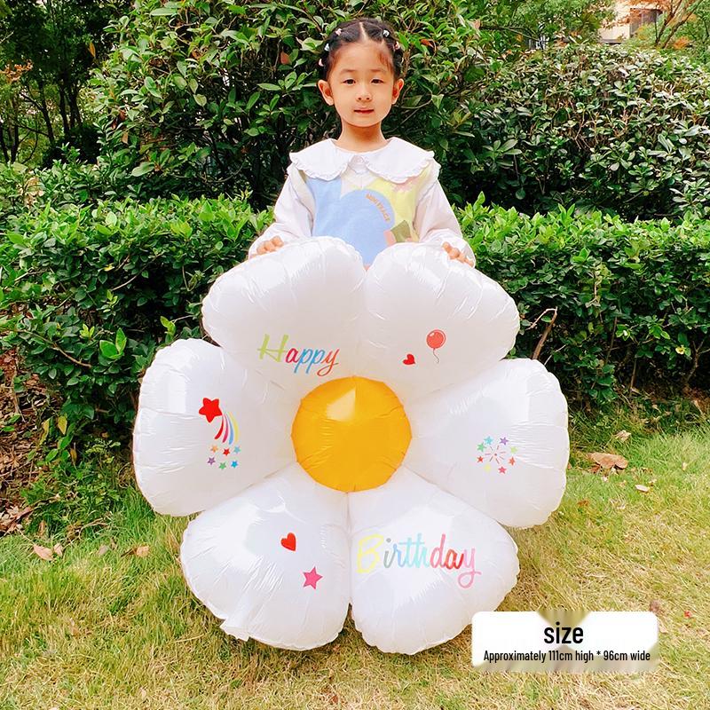 White Number Balloons for Kids' First Birthday Party Decorations