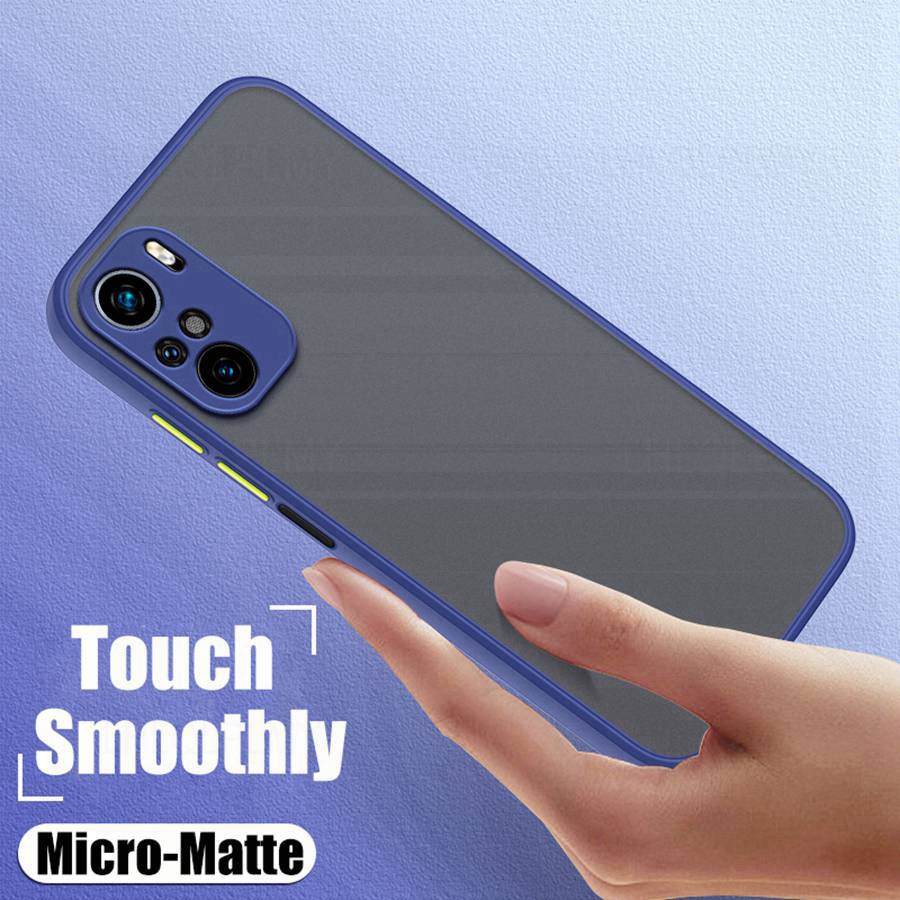 Armor Shockproof Matte Case For Xiaomi 13T 11T 14T Poco C65 F6 X6 M4 M6 Pro 5G F8 M8 Redmi 14C A3 9C 13C Note 12 10 11 13 14 15 Soft Protection Cover
