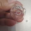 Clear Puppy Hair Memorial Keepsake Capsule Pet's Dog Fur Container DIY Pendant Keychain Decor Pet Lovers Home Display Gifts