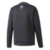 Adidas X NBA Collaboration AS PO Crew Logo Round Neck Pullover Versatile Long Sleeve Sweatshirt Men sweatshirt Black AZ5914