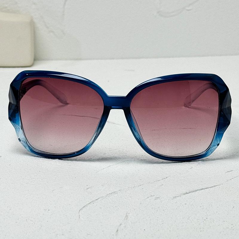 Vintage Damen Sonnenbrille Mode Übergroße Sonnenbrille Modeaccessoire, nicht polarisiert