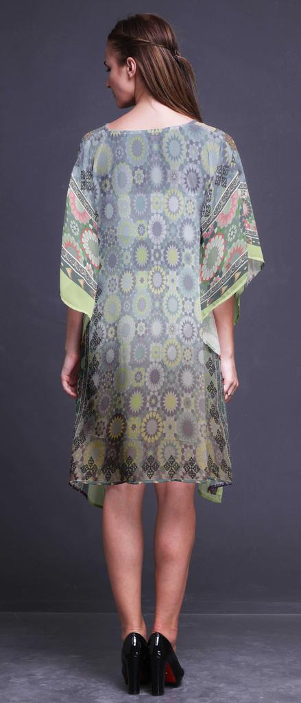Buy Phagun Short Caftan Midi Dress 