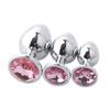 3 szt. Okrągłej podstawy z kamieniem urodzeniowym Butt-Anal-Play Rose  