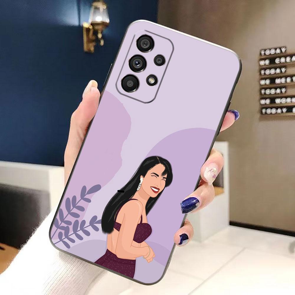 S-Selena Q-Quintanilla Phone Case For Samsung Galaxy A72 A71 A55 A54 A53 A52 A42 A34 A33 A32 A23 A22 A21S A20S Case Funda Shell