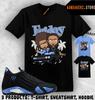 Shirt Matching AJ 14 Black University Blue To Match Sneaker The Boondocks Friday