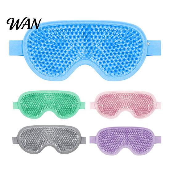 Cooling Face Shield Gel Eye Cover Men Women Hot Cold Compress Pack Reusable Post Surgery Puffiness Allergies Relief Ice