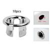 10Pcs Sink Overflow Cap Overflow Cover Vanity Sink Overflow Cap for Kitchen 