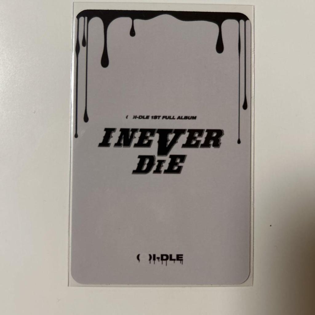 [USED] I-DLE Miyeon trading card synnara