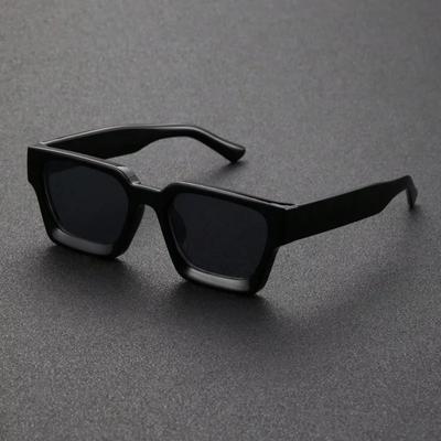 1 Stück Unisex Kunststoff Mode Quadratische Rahmen Sonnenbrille Für Street Photography Und Strand Ausflüge Fahrzubehör