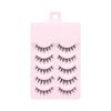 5 Pairs Faux Mink Lashes Multiple Styles 3D False Eyelashes Popular Manga Lashes  Wome