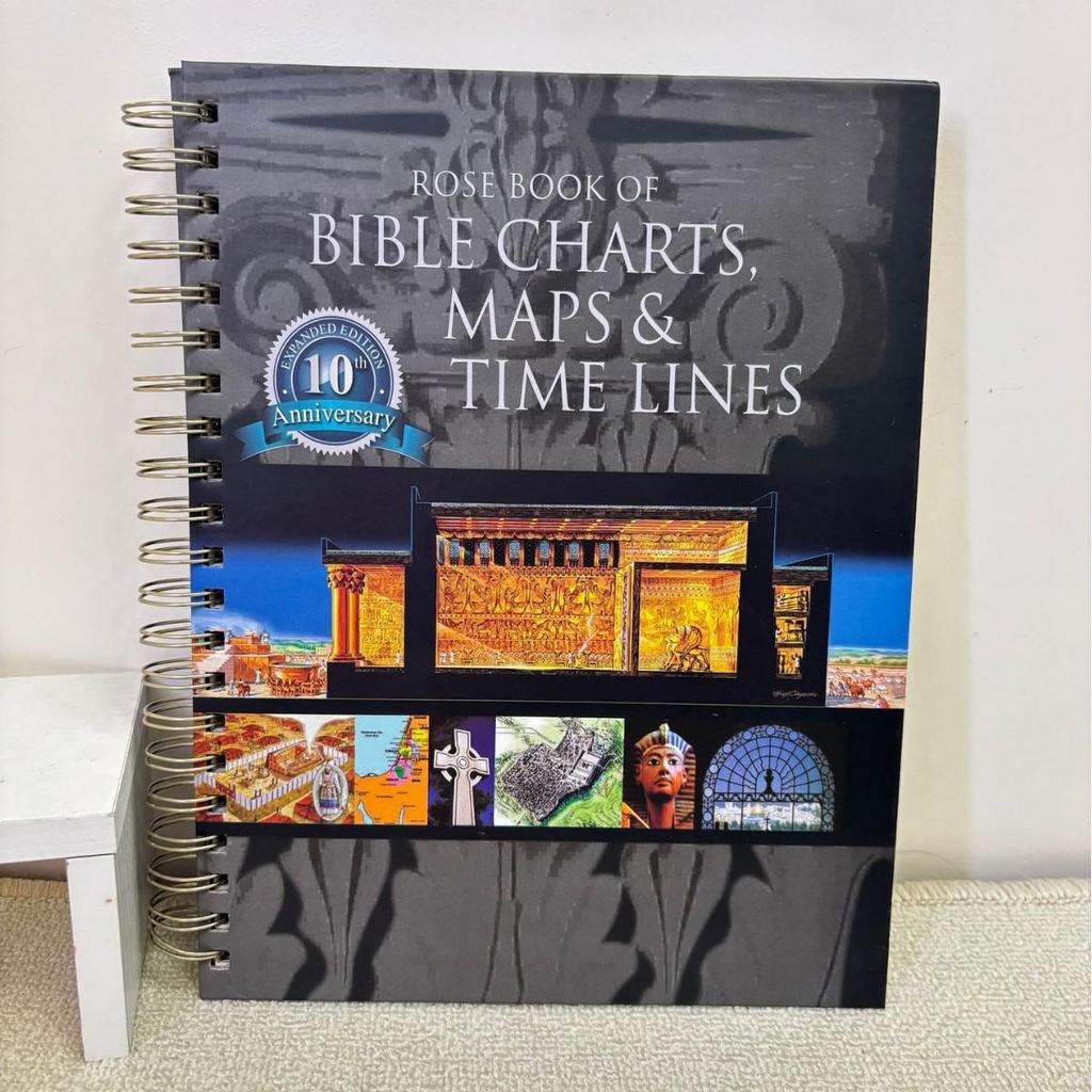 10. Jubiläum Spiralgebundenes Bibelkarten & Zeitstrahl Handbuch