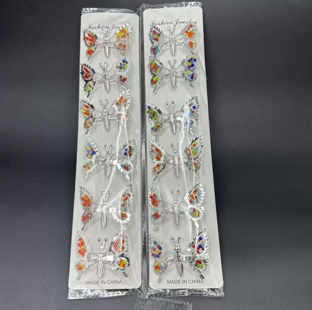 Butterfly Tassel Beaded Hairpin - Ancient Style Hair Accessory for Women