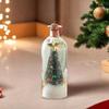 Mini Festive Christmas Tree Ornaments Message In A Bottle With Recordable Voice Greeting Home Ornament