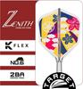 TARGET ZENITH G2 Flight 6 Shape Ching Ho Tung Player Model 3 Pieces Dart Accessories 19mm Short K-Flex No.