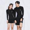 Mens Quick-Dry UV Protection Rash Guard Set Long Sleeve Pants Snorkeling Swimming Surfing Diving