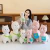 New Cute Large Alpaca Doll Rag Doll Plush Toy Children's Bed Sleeping Super Cute Throw Pillow Birthday