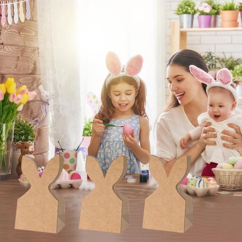 Easter Treat Bags 24 Pieces Paper Bunny Ears Easter Reusable Bags Candy Wrap For Kids Birthday Holiday Party Favors Treat Goodie