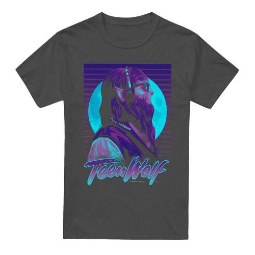 Teen Wolf Unisex Adult Headphones Heather T-Shirt
