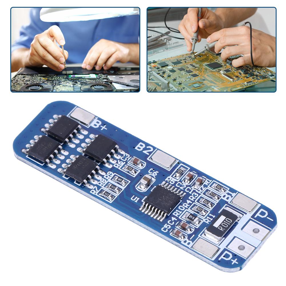 1S 2S 3S 4S 18650 Charger Protection Board Module 3A 20A 30A Overcharge Protection Short Circuit Protection for Drill Motor