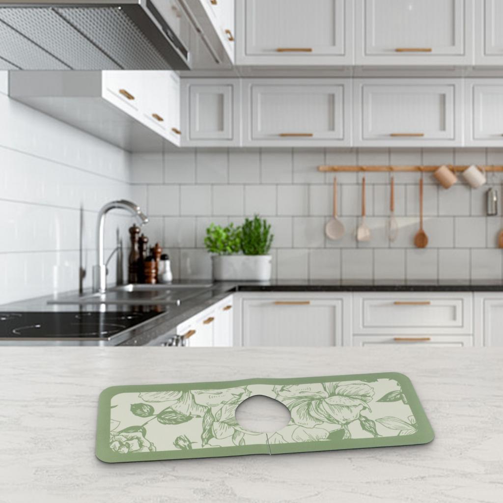 38x13CM Wasserabsorbierende Untersetzer Kieselgur Küchenarbeitsplatte