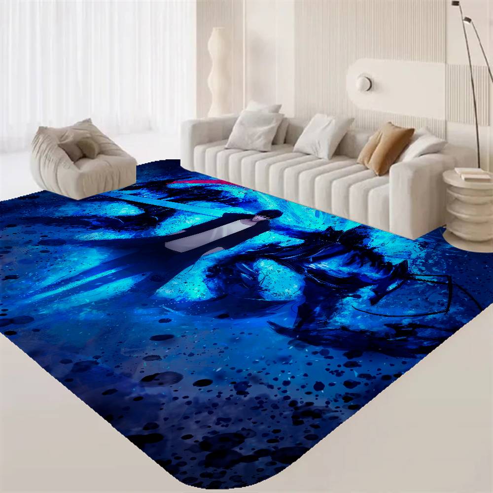 Japanese Manga Solo Leveling Bathroom Mat Non-Slip Laundry Room Mat Laundry Decor Balcony Child Living Room Toilet Rug