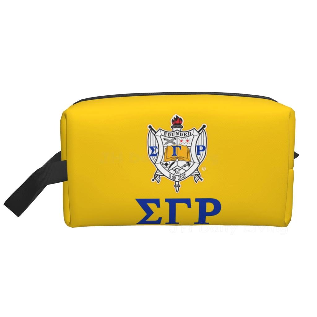 Sigma Gamma Rho 1922 Storage Bags Large Capacity Travel Toiletry Bag Women Girls Cosmetic Bags Men Waterproof Makeup Bag
