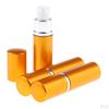 0ml Empty Mini Glass Bottle with Pump Small Container Refillable for Cosmetics, Mixes, Samples