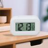 Digital Compact Alarm Clock Temperature Date Display Multiple Colors Easy to Operate for Elderly Student Daily Use