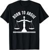 Cool Lawyer Art For Men Women Law Justice Paralegal Attorney T-Shirt