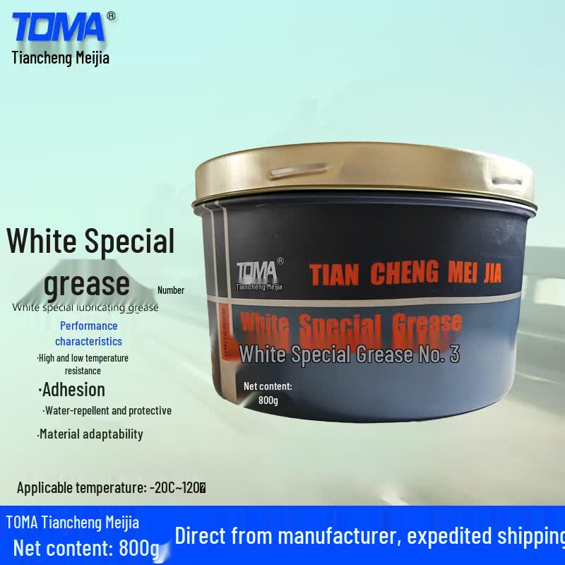 TOMA White Specialty Lithium Grease NLGI 3 for Sunroof Tracks