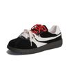 Red German training shoes women's 2025 spring and autumn new flat baseplate shoes Korean version of college style casual sports shoes women's o