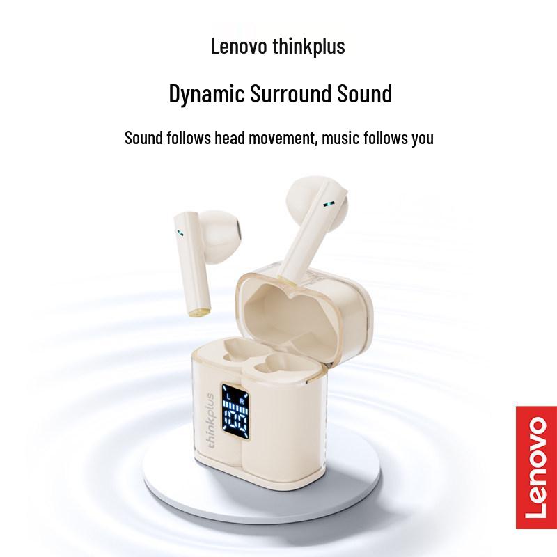 Lenovo Thinkplus XT56 Bluetooth Earphones: Long Battery, In-Ear, Digital Display TWS, Hot-Selling Wireless.