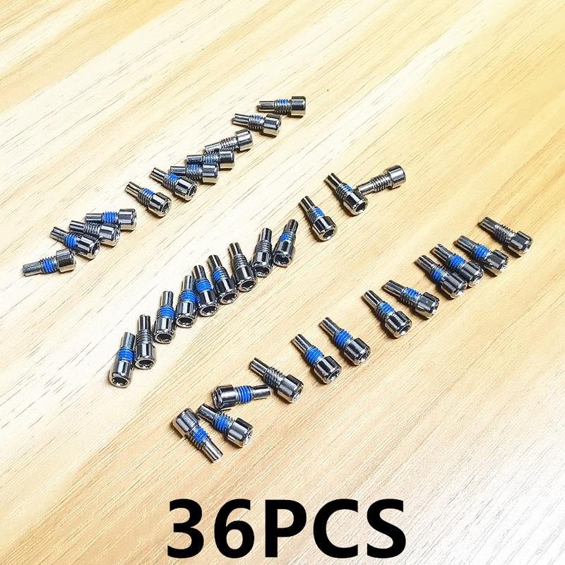 36pcs/lot M4 Bicycle Pedal Anti-Skid Bolt For MTB Mountain Bike Pedals Screwpin Fixed Stud Screw Pin Parts