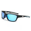 Europa y Estados Unidos Gafas de Sol Polarizadas de Nueva Moda para Hombres y Mujeres Gafas de Sol Deportivas Coloridas Gafas de Visión Nocturna para Montar al Aire Libre.
