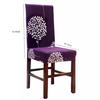 Flower Printing Removable Chair Cover Big Elastic Slipcover Modern Kitchen Stretch Chair Cover