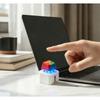 New CreativeKey Pendant  Siu Press-and-Squeeze Stress-Relief Keyboard Sound-Emitting and Light-Up Keychain Gift Anime