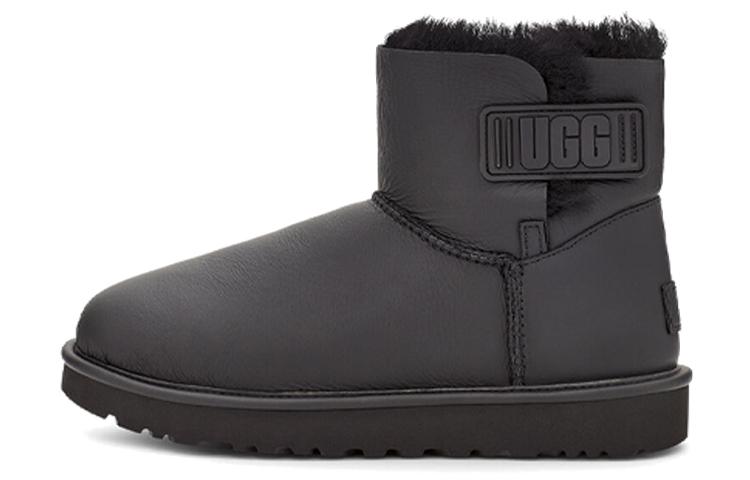UGG Mini Bailey Logo Strap Black Women s 1123623-UMBL 38