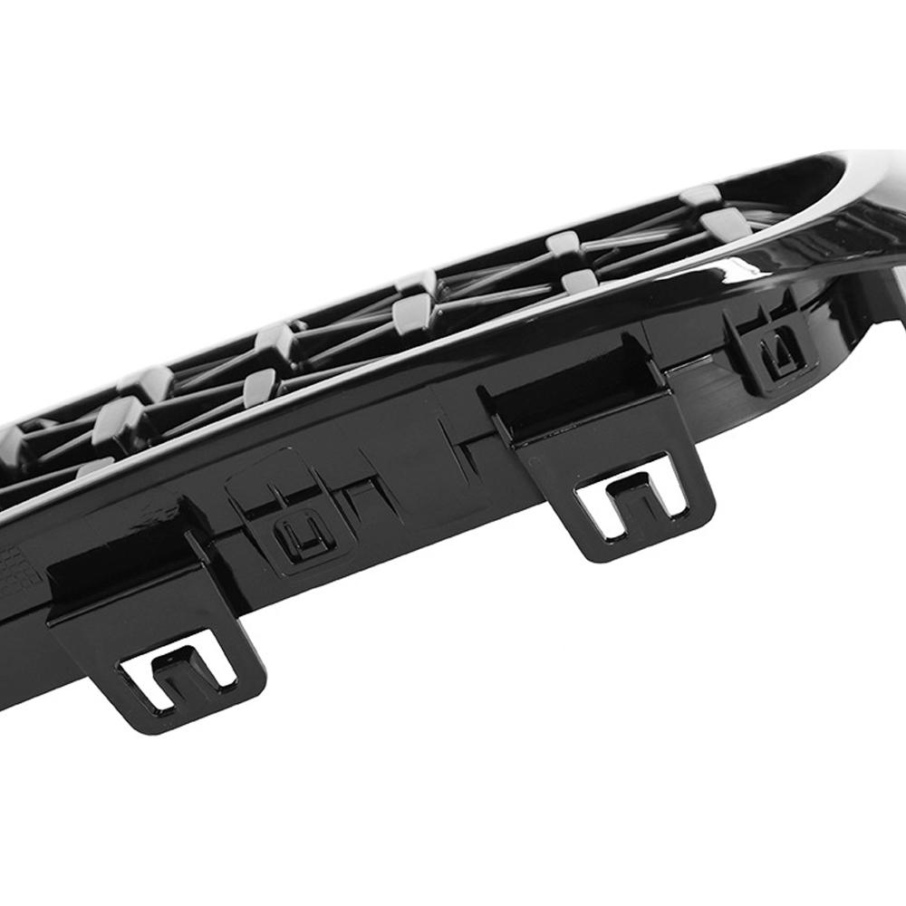 2 PCS Front Bumper Diamond Kidney Grill Racing Grille for BMW F32 F33 F36 F80 F82 2013-2018 Cabriolet Coupe 425i 430i 440i